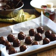 dark chocolate coconut bites