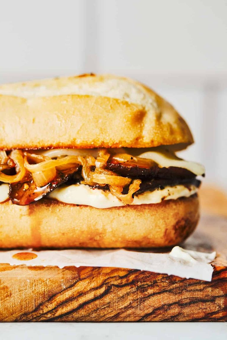 Portobello french dip.