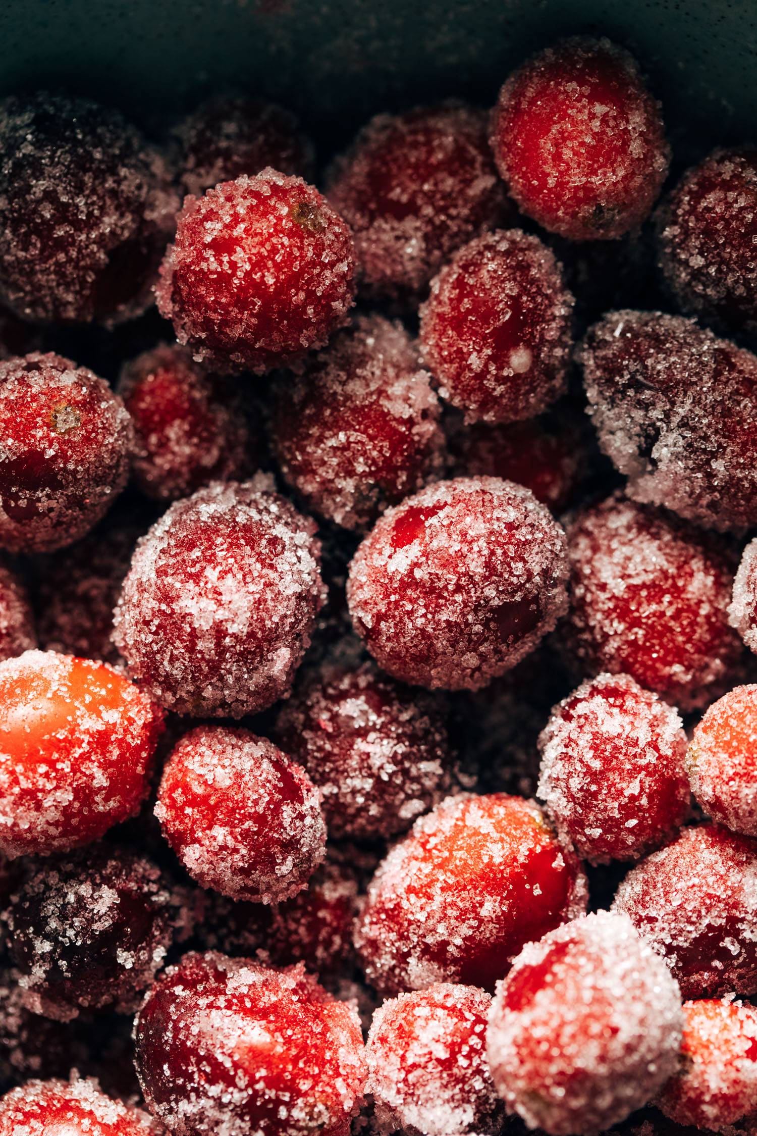 Sugared cranberries